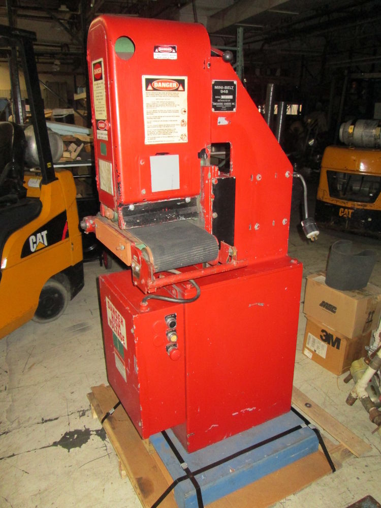 Timesavers Model MiniBelt 948 5Hp 230/460V 3Ph Continuous Feed Belt Sander