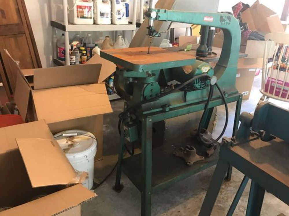 Powermatic Model 95 24" Throat 14"X 15" Table 220V Woodworking Scroll Saw