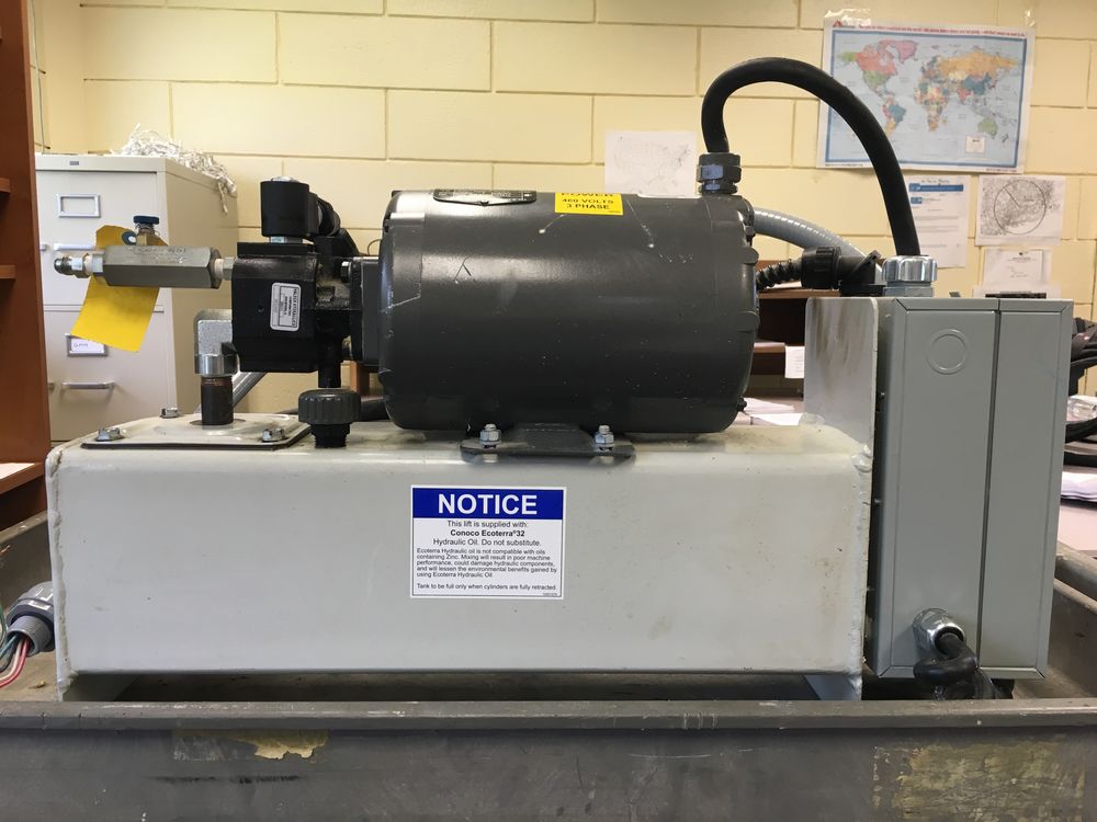Haldex Hydraulic Pump 3.2HP Baldore Reliance Motor GE C200 Starter