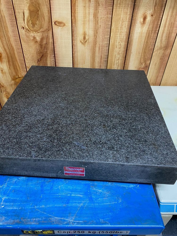 Starrett 725209 24"X 24"X 4" Grade A Precision Surface Plate W/O Ledge