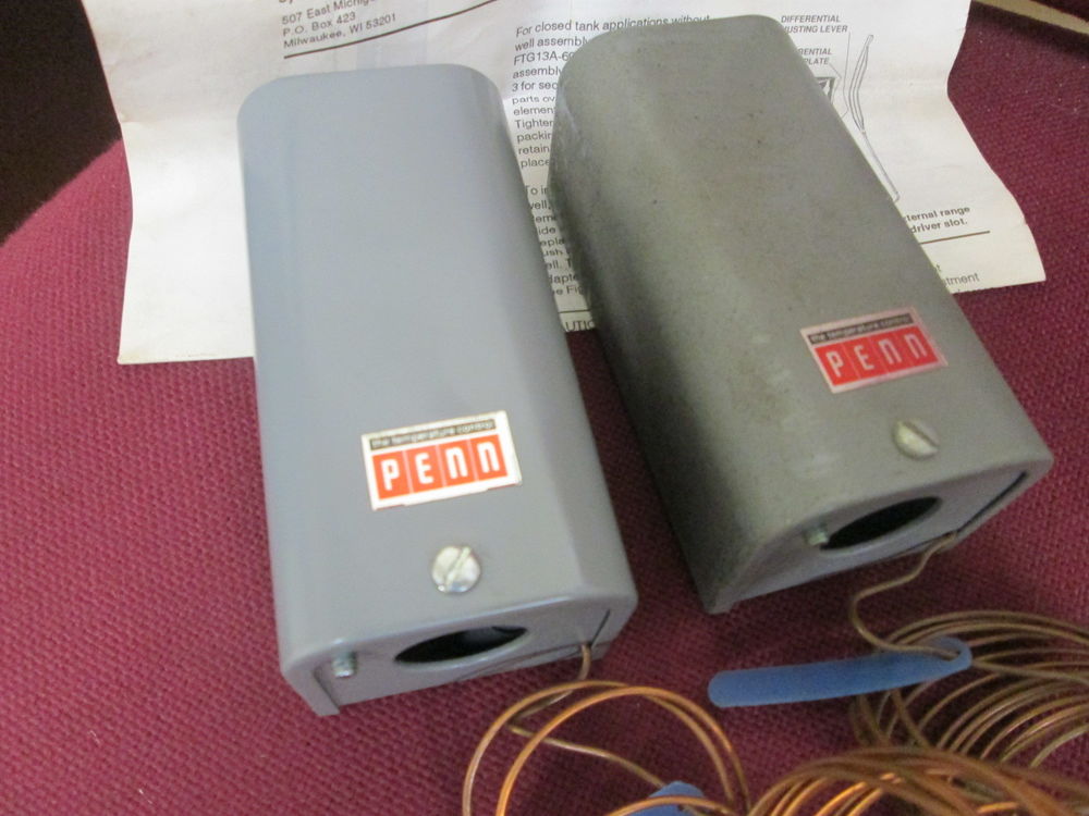 Penn Series A19ADB25 75300°F Single Pole Remote Bulb Temperature